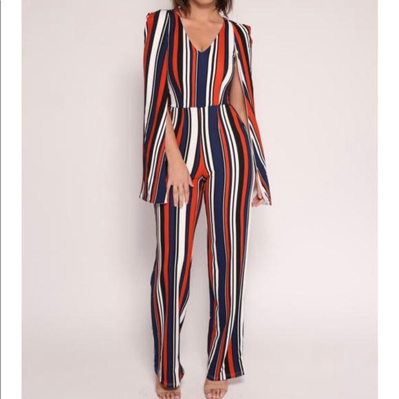 Other - Jumpsuit with cape